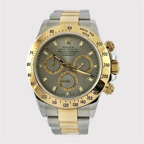 costo rolex daytona interno nero acciaio oro|Rolex Cosmograph Daytona in Oro, M126505.